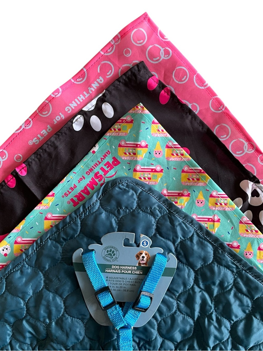 Bark & Pet’Smart Dog Bandana / Harness Set